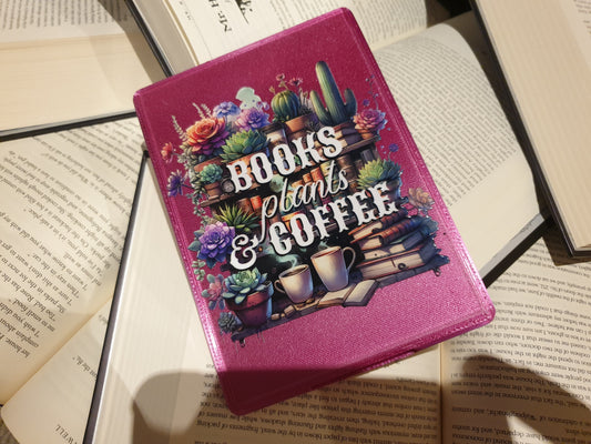 Books, Plants and Coffee Kindle Paperwhite 11th Gen Cover