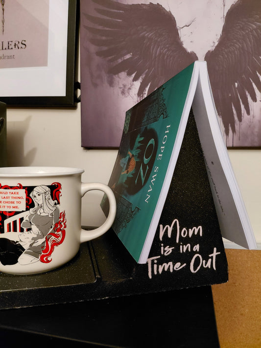 Book Stand with Mug Holder