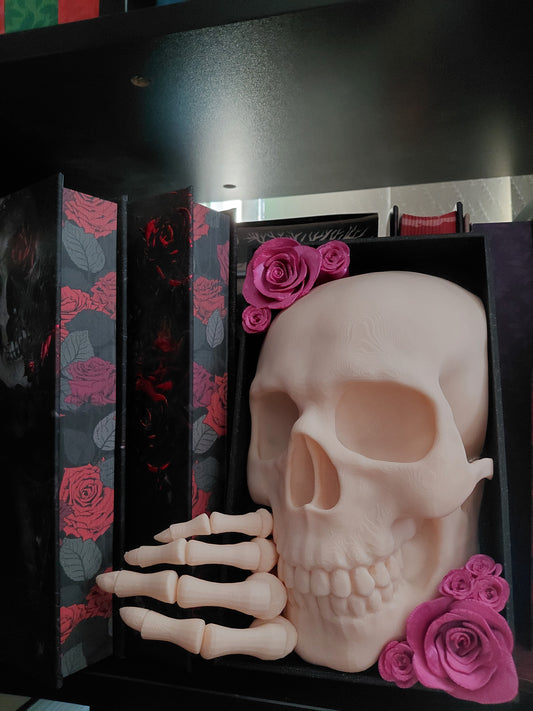 Skulls & Roses Book Nook