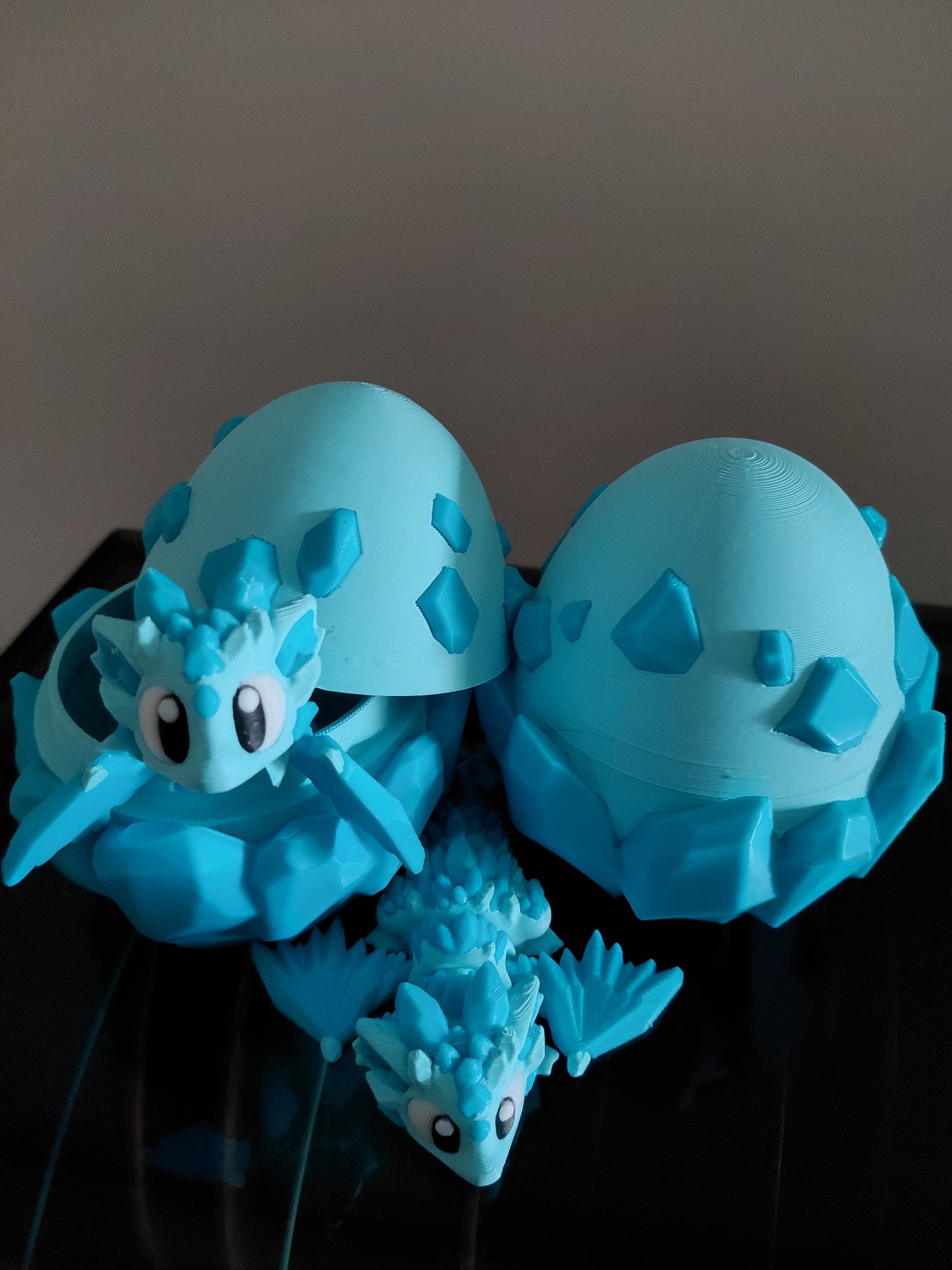 Baby Blue Crystal Dragon