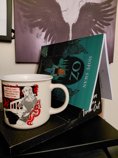 Book Stand with Mug Holder